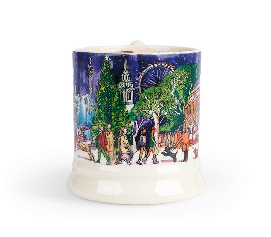 London At Christmas 1/2 Pint Mug-Emma Bridgewater Pottery-Joanne Hudson Basics