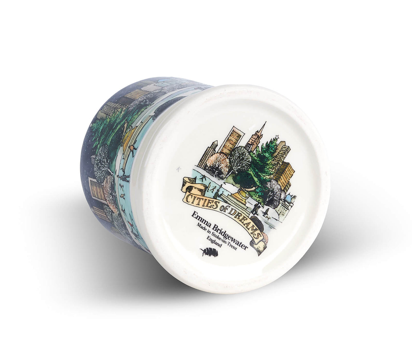 New York At Christmas 1/2 Pint Mug (Gift Boxed)-Emma Bridgewater Pottery-Joanne Hudson Basics