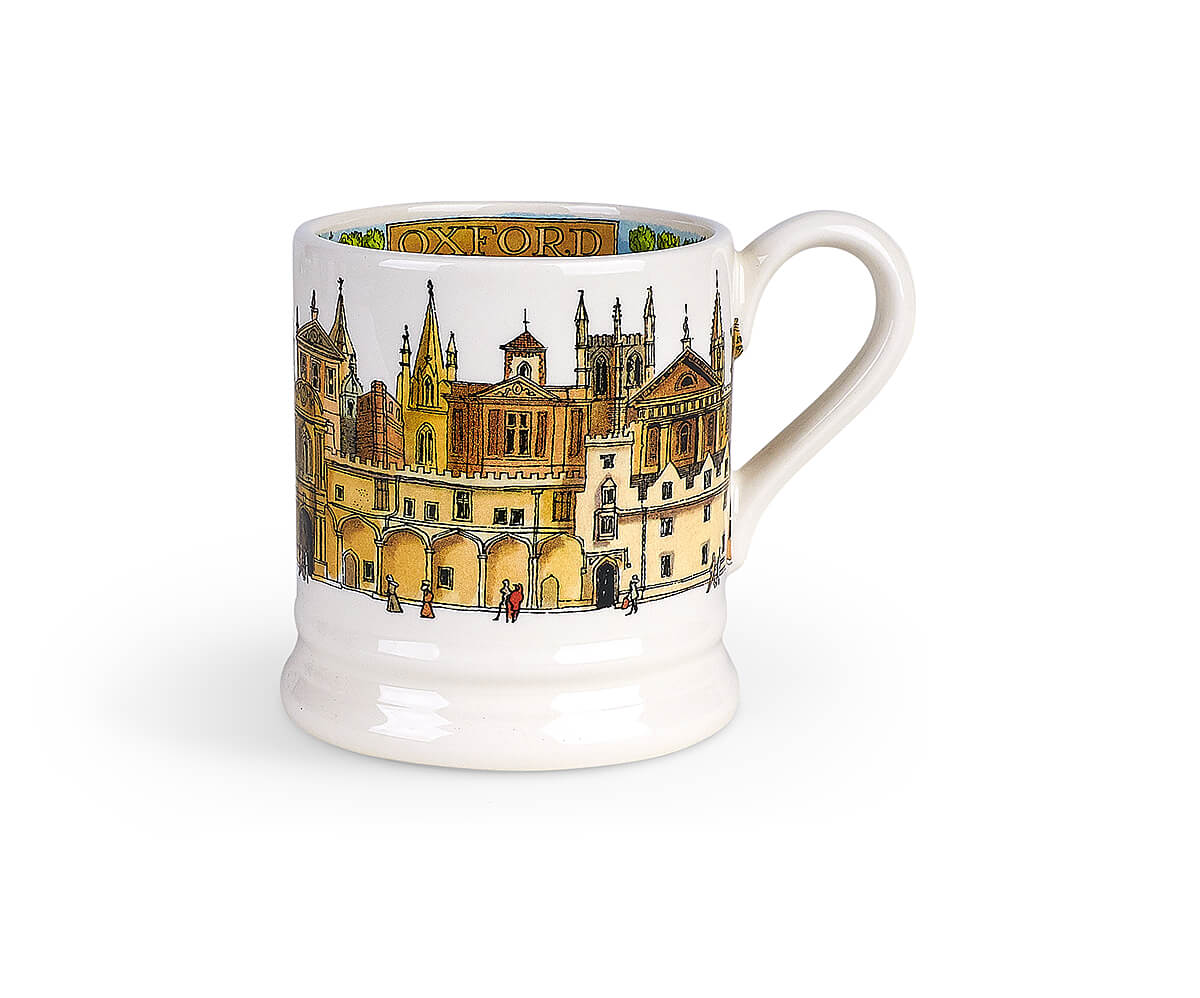 Cities Of Dreams Oxford 1/2 Pint Mug-Emma Bridgewater-Emma Bridgewater Pottery-Joanne Hudson Basics