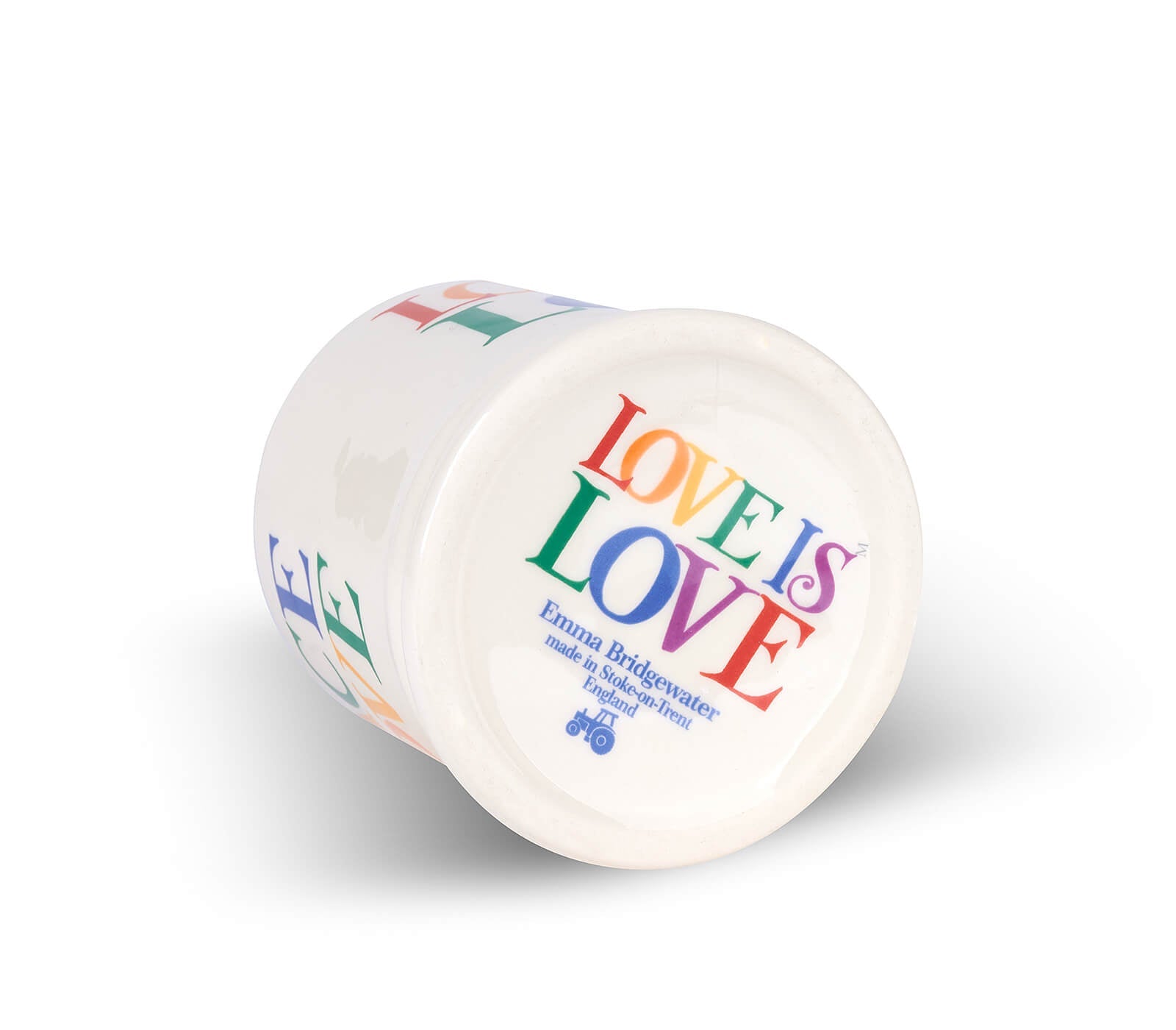 Rainbow Toast Love is Love Pride 1/2 Pint Mug-Emma Bridgewater Pottery-Joanne Hudson Basics