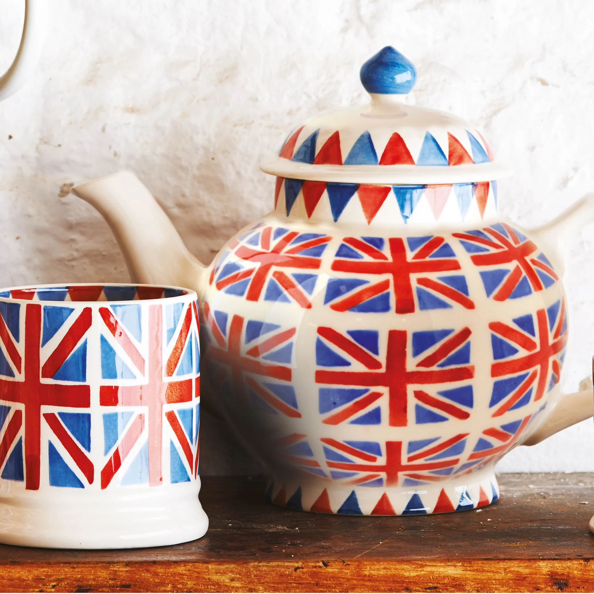union jack plant pot Emma Bridgewater Union Jack 4 Cup Teapot – Joanne Hudson Basics