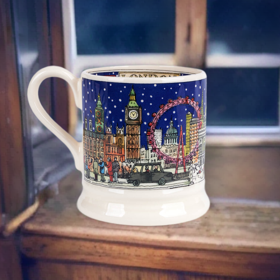 London At Christmas 1/2 Pint Mug