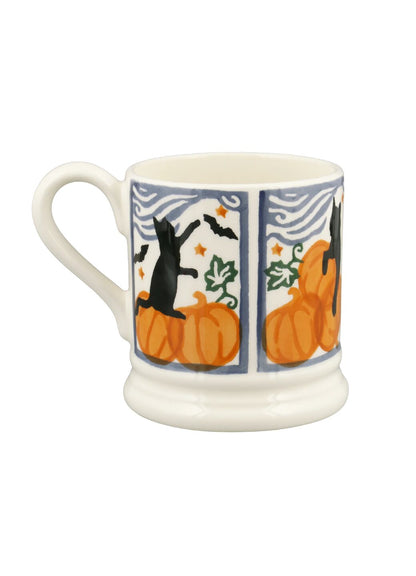 Cats & Pumpkins 1/2 Pint Mug