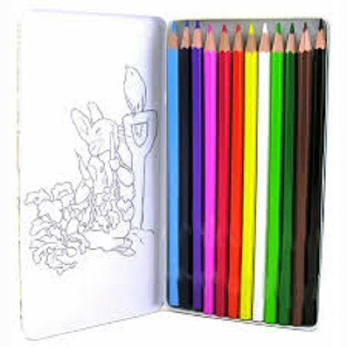 Petter Rabbit & Friends Set of 12 Colored Pencils-Elite Gift Boxes-Joanne Hudson Basics