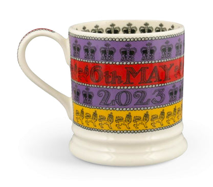 3 Cheers for King Charles 1 Pint Mug-Emma Bridgewater Pottery-Joanne Hudson Basics
