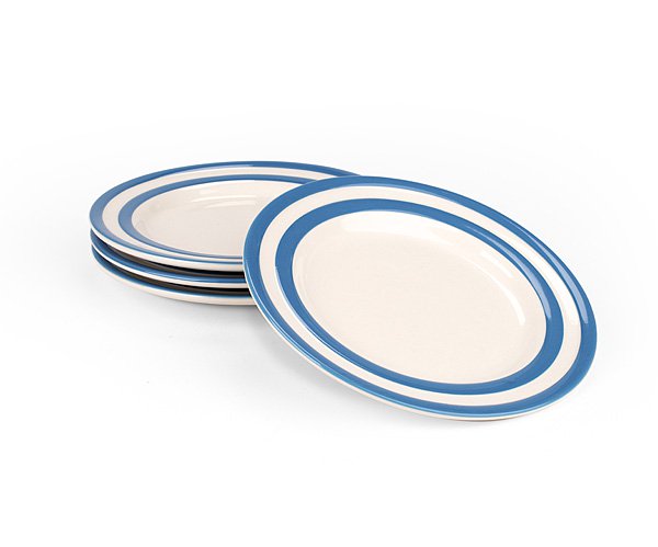 Cornishware Blue 7in Side Plate / Set of 4