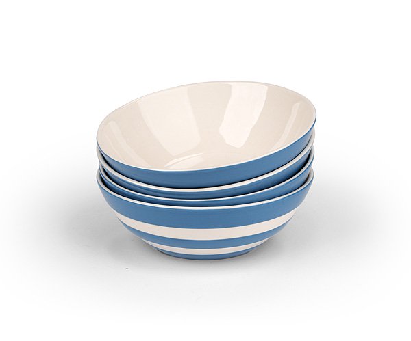 Cornishware Blue Cereal Bowl / Set of 4