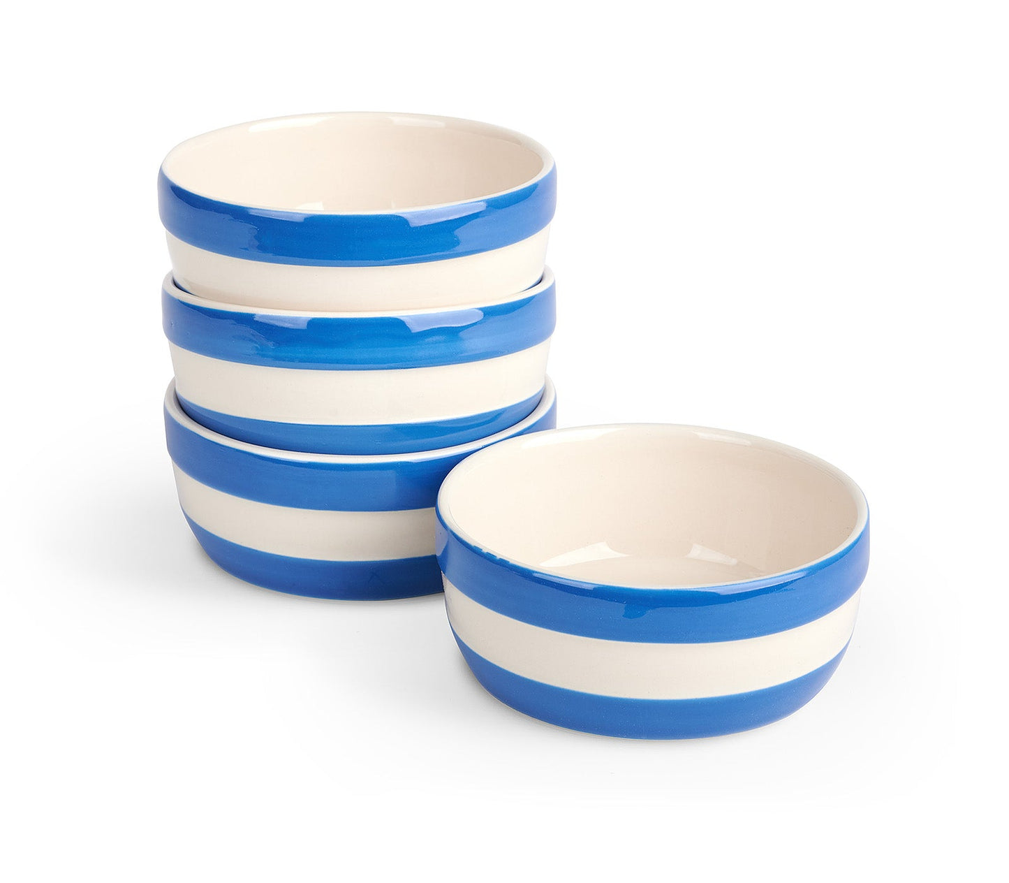 Cornishware Blue Dip Bowls / Set of 4