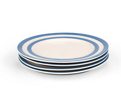 Cornishware Blue Lunch Plate / Set of 4