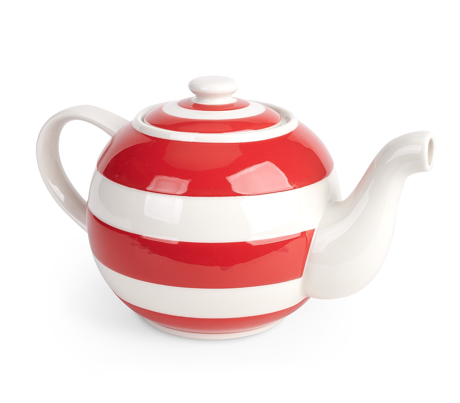 Cornishware Red Large Betty Teapot