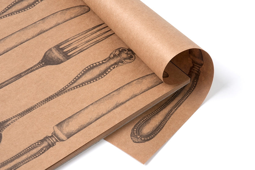 Cutlery Placemat Paper Tear-Off Pad