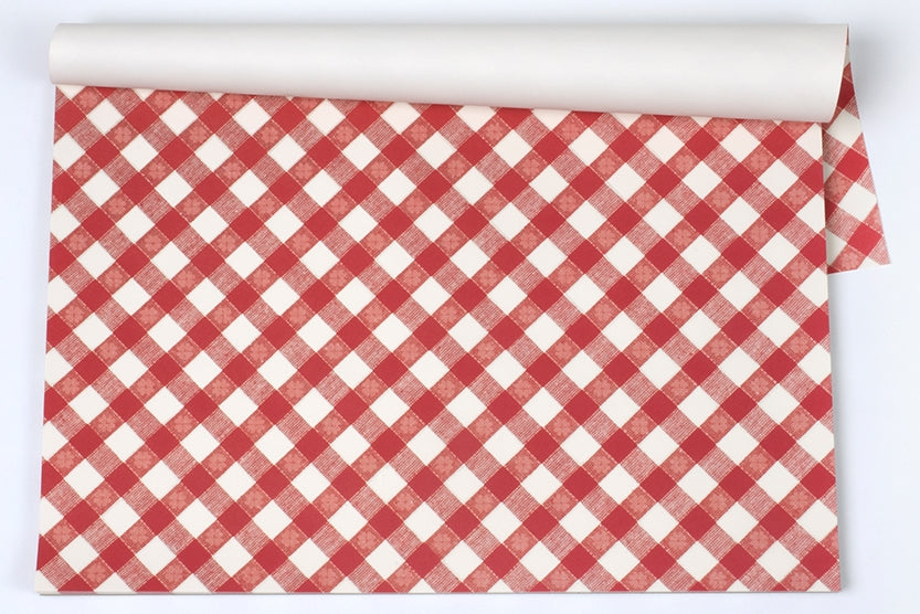 Italian Checked Placemat Paper Tear-Off Pad