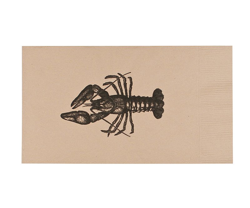 Lobster Dinner Paper Napkins (Recycled)