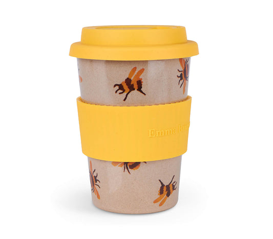 Bumblebee Rice Husk Coffee Cup