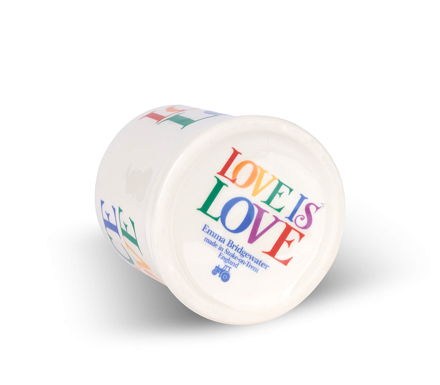 Rainbow Toast Love is Love Pride 1/2 Pint Mug