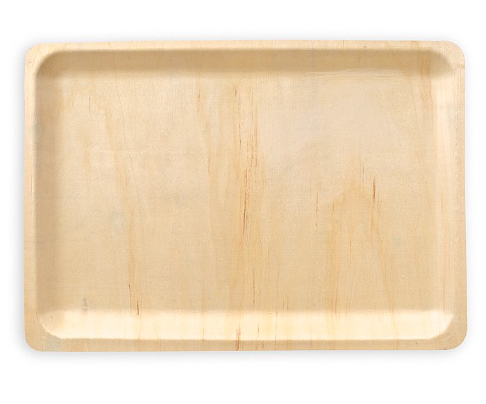 Scandinavia Disposable Wooden Tray 10/PK