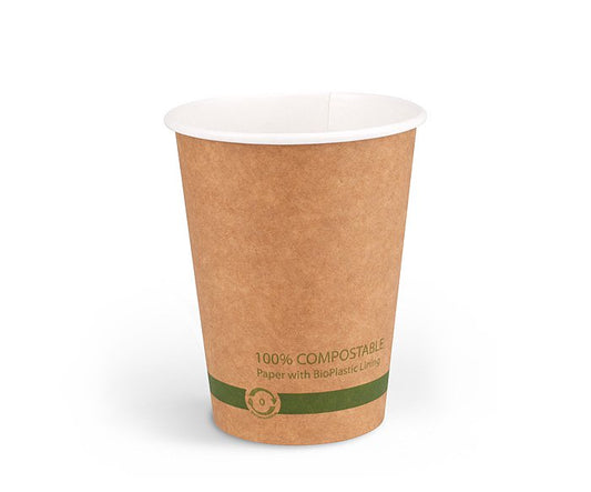 World Centric 12 oz Kraft Hot Cup 50/PK