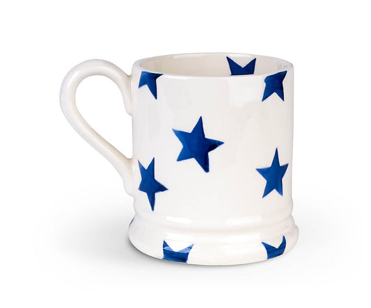 Blue Stars 1/2 Pint Mug-Emma Bridgewater-Emma Bridgewater Pottery-USA