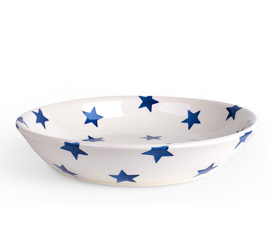 Blue Stars Pasta Dish-Emma Bridgewater-Emma Bridgewater Pottery-USA