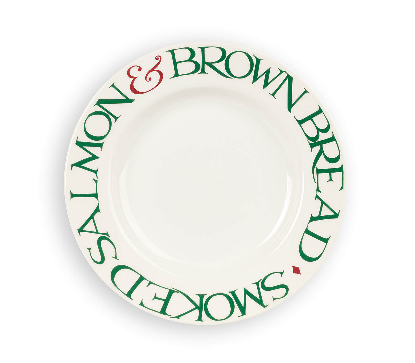 Christmas Toast 8.5in Plate-Emma Bridgewater Pottery-Joanne Hudson Basics