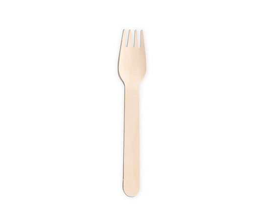 EcoWare EcoWare Disposable Wooden Fork 25/PK