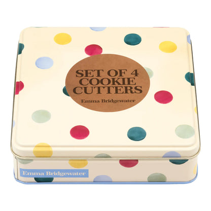 Emma Bridgewater Polka Dot Set of Cookie Cutters-Elite Tins-Joanne Hudson Basics