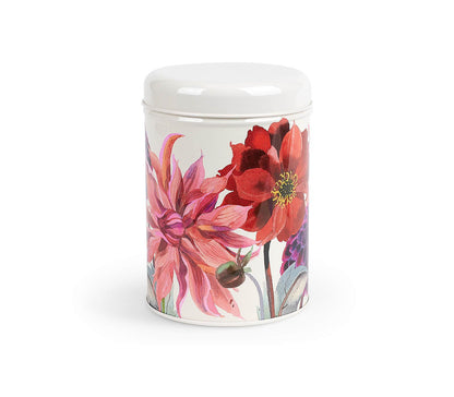 Flowers Set of 3 Round Tin Caddies-Emma Bridgewater-Emma Bridgewater Pottery-USA