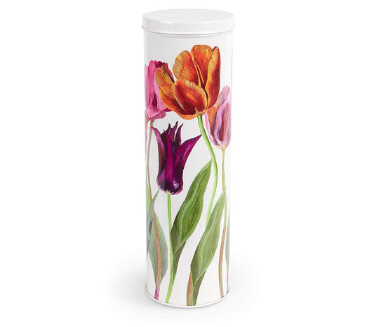 Flowers Tulips Spaghetti Tin-Emma Bridgewater-Emma Bridgewater Pottery-USA