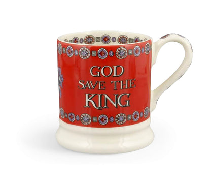 God Save The King 1/2 Pint Mug-Emma Bridgewater Pottery-Joanne Hudson Basics