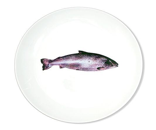 Saumon (Salmon) Dinner Plate
