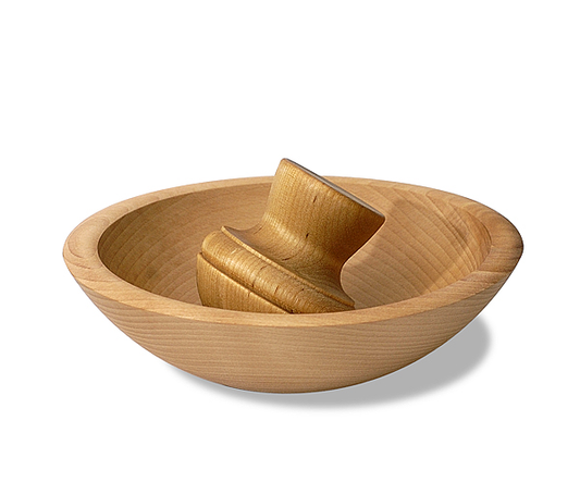 Wooden Pestle and Mortar