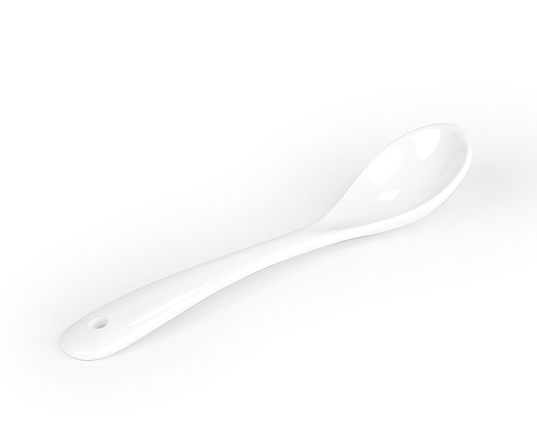 White Dim Sum Spoon Set