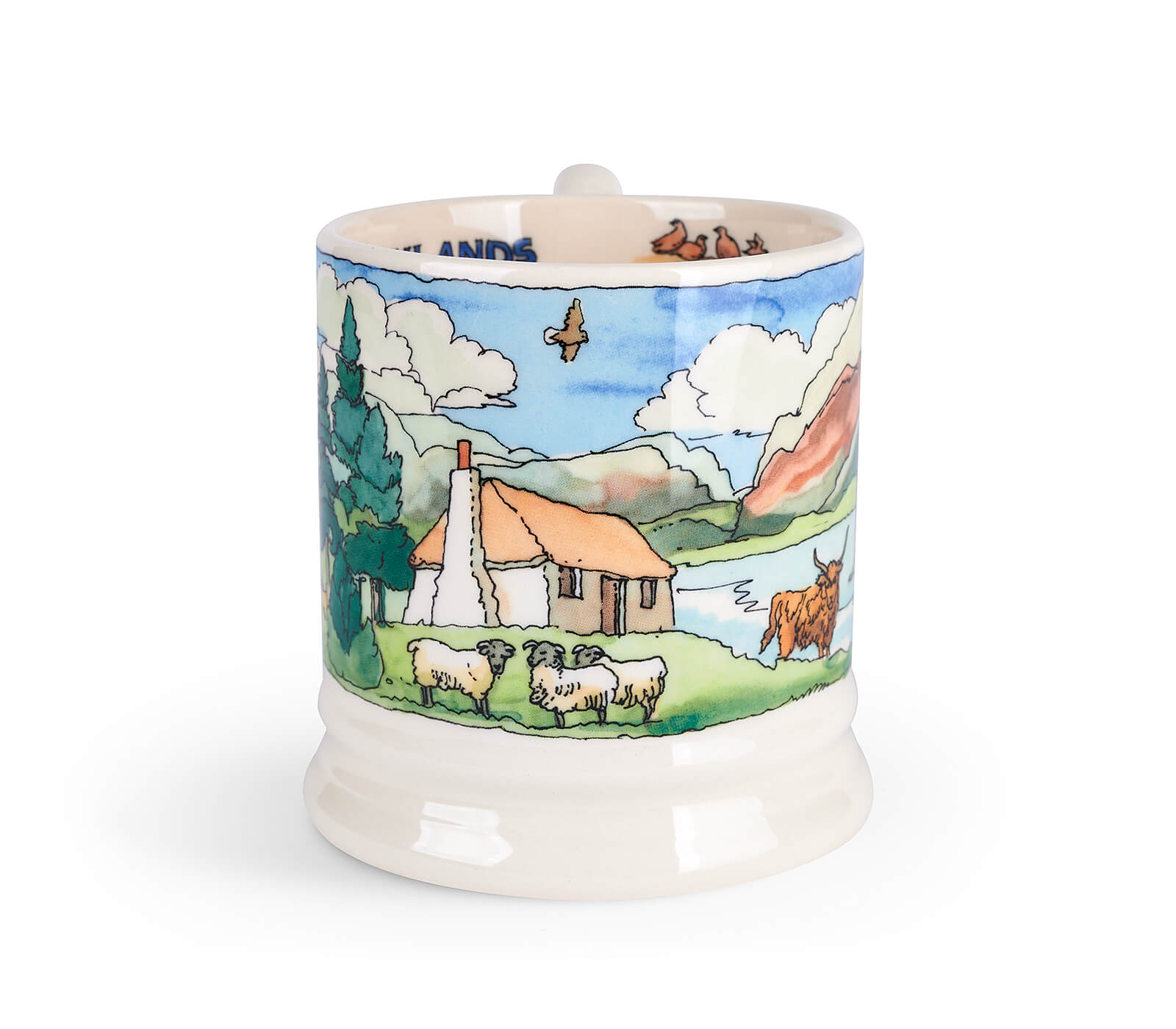 Landscapes Of Dreams Scottish Highlands 1/2 Pint Mug-Emma Bridgewater Pottery-Joanne Hudson Basics