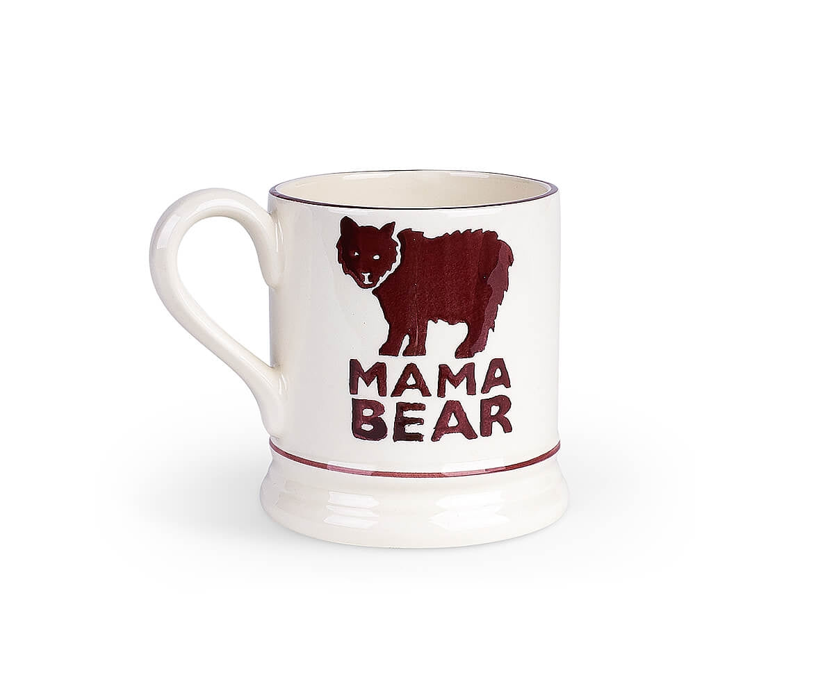 Mama Bear 1/2 Pint Mug (Gift Boxed)-Emma Bridgewater-Emma Bridgewater Pottery-USA