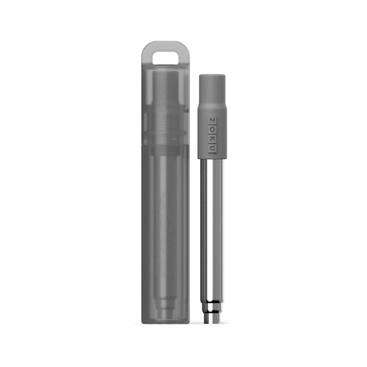 Zoku Charcoal Pocket Straw