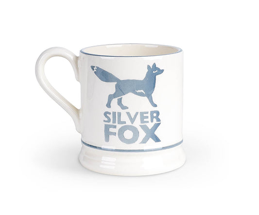 Silver Fox 1/2 Pint Mug-Emma Bridgewater-Emma Bridgewater Pottery-USA