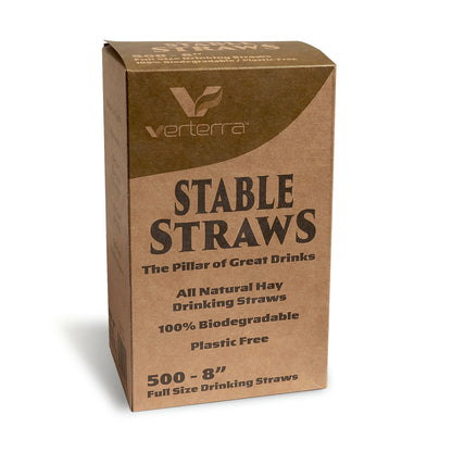 VerTerra 8in Stable Straws