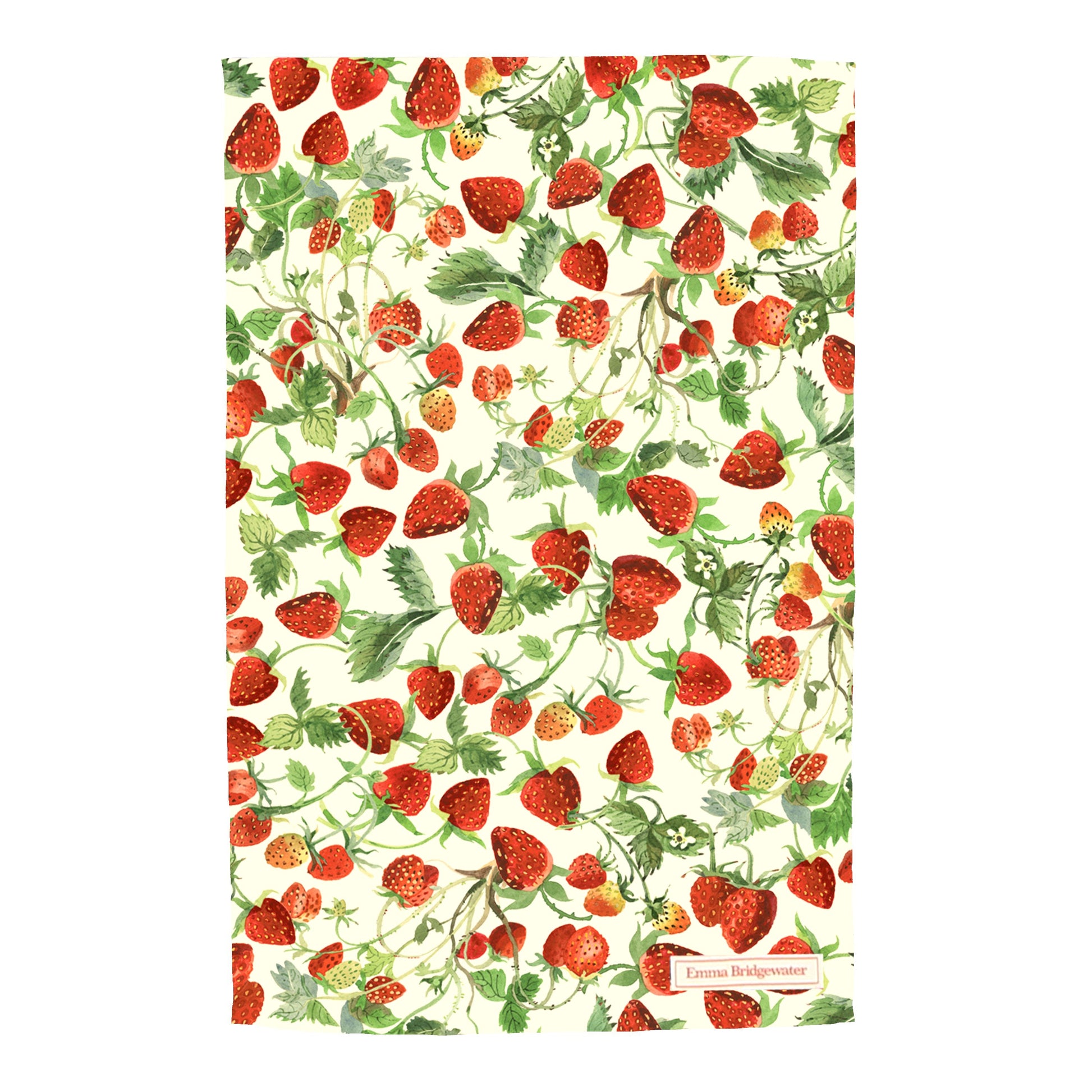 Strawberries Tea Towel-Emma Bridgewater-Emma Bridgewater Pottery-USA