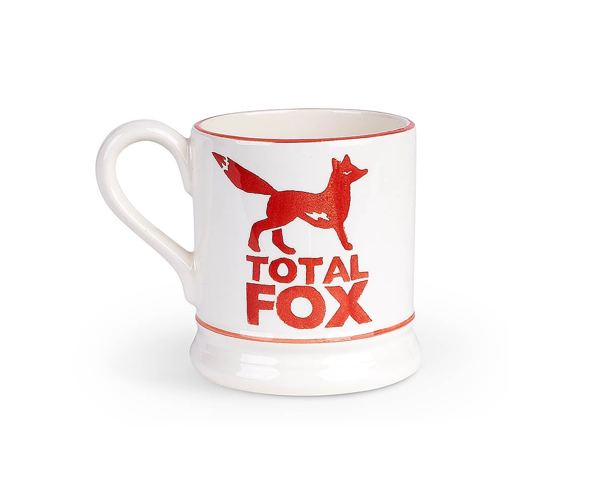 Total Fox 1/2 Pint Mug-Emma Bridgewater-Emma Bridgewater Pottery-USA