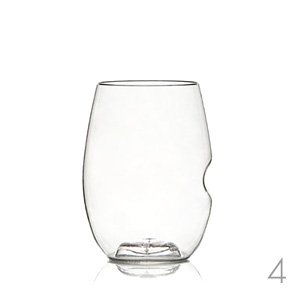 Shatter-Resistant Stemless Wine Glass Set (16 ounce (12 pack))