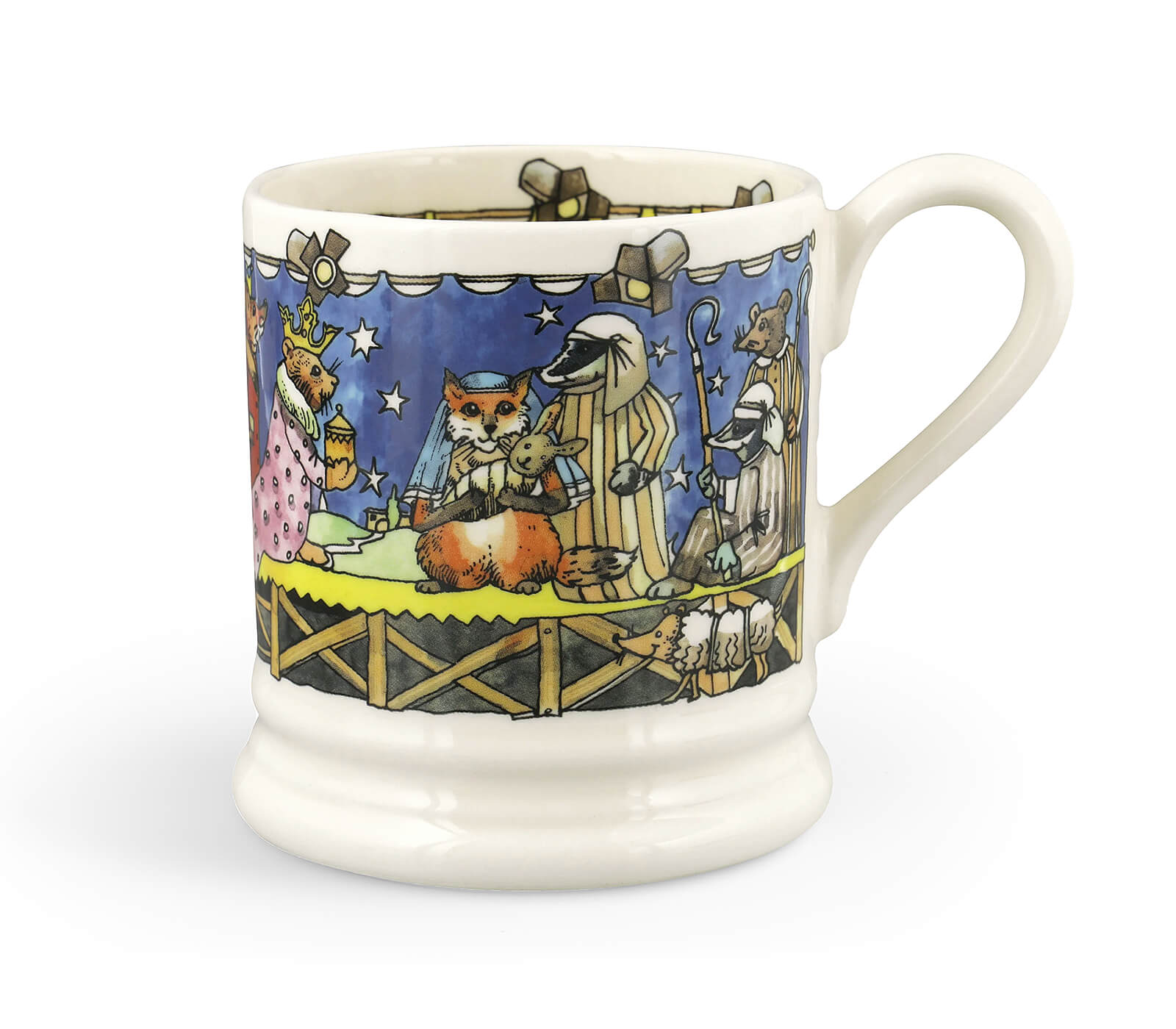 Year In The Country Nativity Scene 1/2 Pint Mug-Emma Bridgewater Pottery-Joanne Hudson Basics